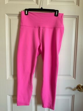 Fabletics Power Hold Bright Pink Women’s Size XL Active Leggings NWOT